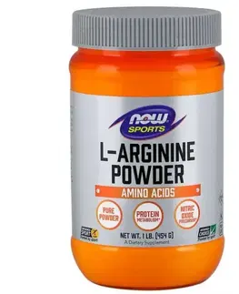 Arginín NOW Foods L-Arginín prášok 454 g