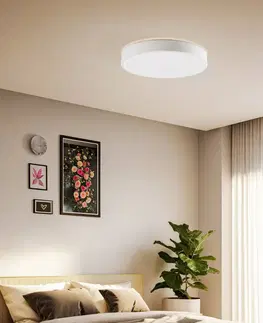 SmartHome stropné svietidlá Lindby Lindby Innes stropné LED svetlo biela Ø38 cm smart