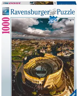 Hračky puzzle RAVENSBURGER - Koloseum v Ríme 1000 dielikov