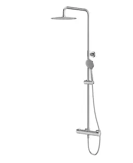 Sprchy a sprchové panely CERSANIT - Sprchový stĺp s termostatickou batériou CITY, chróm S951-340