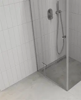 Sprchovacie kúty MEXEN/S - ROMA sprchovací kút 110x110, transparent, chróm 854-110-110-01-00