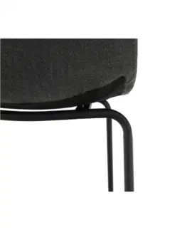 Barové stoličky Barová stolička, tmavosivá látka/kov, MARIOLA 2 NEW