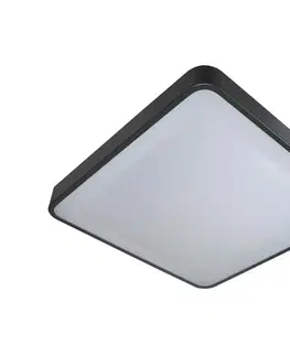 Svietidlá  LED Stropné svietidlo so senzorom WILTON LED/24W/230V antracit 