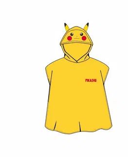 Uteráky Detské pončo Pokémon Volím si teba Pikachu, 50 x 115 cm