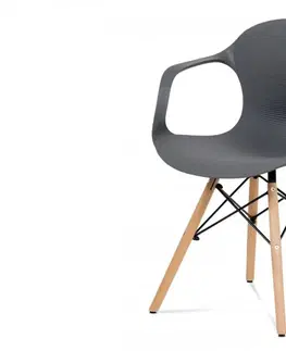 Jedálenské stoličky a kreslá Jedálenská stolička ALBINA Autronic Sivá