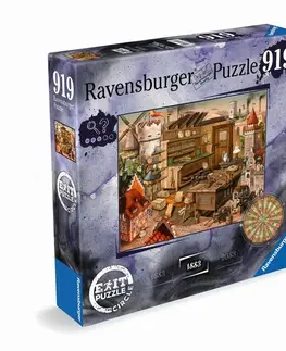 Hračky puzzle RAVENSBURGER - EXIT Puzzle - The Circle: Ravensburg 1883 919 dielikov
