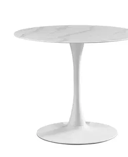 Jedálenské stoly Stôl Cosmo TD-1967M biely