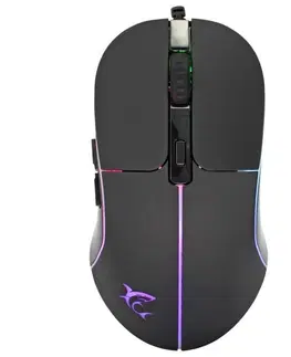 Myši White Shark Gaming mouse WARLOCK, 6400 dpi, čierna WARLOCK
