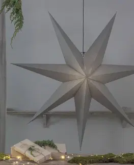 Vianočné svetelné hviezdy STAR TRADING Papierová hviezda Ozen sedemcípa Ø 140 cm