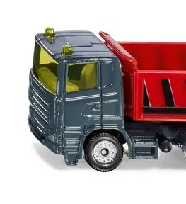 Hračky - dopravné stroje a traktory SIKU - Blister - Nákladné auto so sklápacou korbou a vlekom