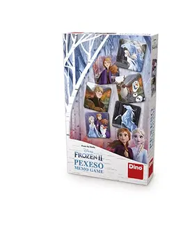 Hračky klasické spoločenské hry DINO - Frozen II Pexeso