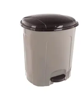 Odpadkové koše Orion Kôš odp. UH s pedálom 5,5 l kávovo hnedá