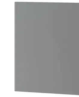 MDF fronty PVC Panel bočný  dno Lora 72/52 ostrov sivá + fr. sivá