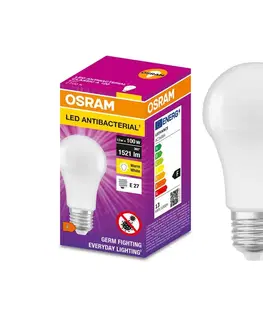 LED osvetlenie Osram LED Antibakteriálna žiarovka  A100 E27/13W/230V 2700K - Osram 