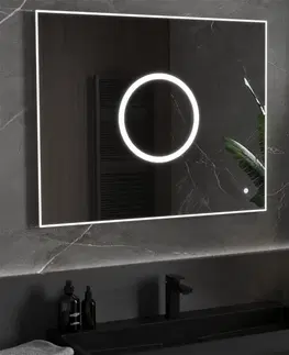 Kúpeľňa MEXEN - Koga zrkadlo s osvetlením 100 x 80 cm, LED 600 9821-100-080-611-00