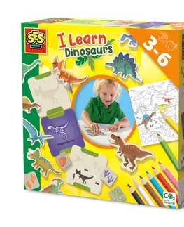 Kreatívne a výtvarné hračky SES - Nauč sa poznávať dinosaury
