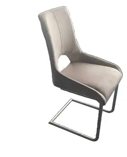 Čalúnené stoličky Stolička Nila Brown G062-13