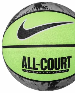 Basketbalové lopty Basketbalová lopta NIKE All-Court 8P Graphic zeleno-sivý - 7