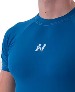 Pánske tričká Pánske funkčné tričko Nebbia 324 blue - M