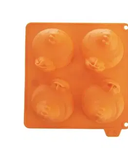 Formy na pečenie Orion Forma silikón sliepočky 4, oranžová