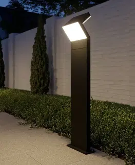 Osvetlenie príjazdovej cesty Arcchio Arcchio Havin chodníkové LED svietidlo, tmavosivé