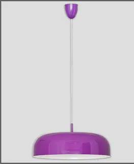 Svietidlá Lustr do kuchyně Nowodvorski Bowl M 5081 violet