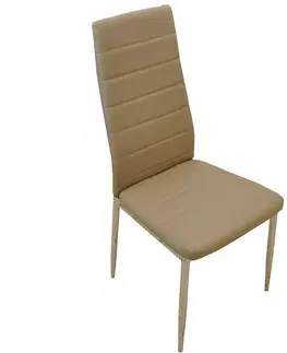 Čalúnené stoličky Stolička Kris capuccino