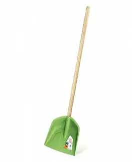 Detské náradie a nástroje Kinekus Lopata detská plastová, drevená násada, mix farieb 19x74cm