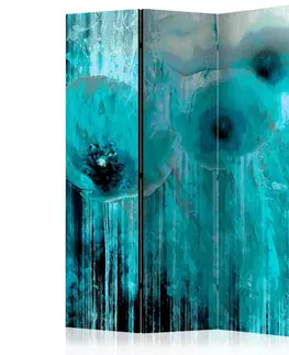 Paravány Paraván Turquoise madness Dekorhome 135x172 cm (3-dielny)