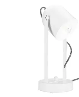 Lampy  Stolná lampa SURI 1xE27/60W/230V biela 
