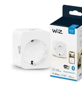 LED osvetlenie WiZ WiZ - Inteligentná zásuvka F 2300W + powermeter Wi-Fi 