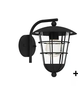 Záhradné lampy Eglo Eglo 94841 - LED Vonkajšie svietidlo PULFERO 1xE27/8,5W/230V IP44 