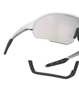 bežky Cyklistické okuliare Perf 500 kategória 3 biele