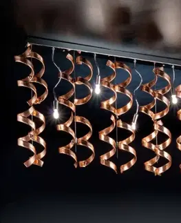 Stropné svietidlá Metallux Špirálovité stropné svietidlo Copper