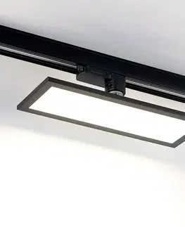 Svietidlá pre 3-fázové koľajnicové svetelné systémy Arcchio Arcchio Hairis 3-fázový LED panel čierna 4 000 K