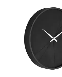 Hodiny Nástenné hodiny Karlsson KA5849, čierna 30cm 