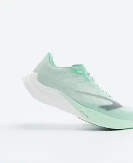 pánske tenisky Pánska bežecká obuv KD900 Light zeleno-fialová