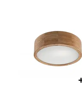 Svietidlá  LED Stropné svietidlo OAK 1xE27/10W/230V dub pr. 27 cm 