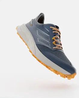 tenis Pánska bežecká obuv Easytrail na trail modro-oranžová
