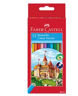 Hračky FABER CASTELL - Pastelky set 12 farieb