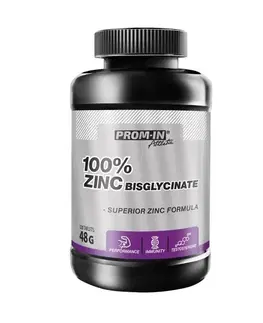 Zinok 100% Zinc Bisglycinate - Prom-IN 120 kaps.