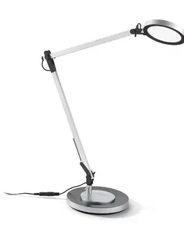 Stolové lampy na písací stôl Ideallux Ideal Lux Futura LED lampa na písací stôl hliník