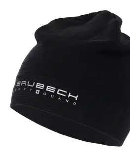 Zimné čiapky Čiapka Brubeck Merino Black - L/XL