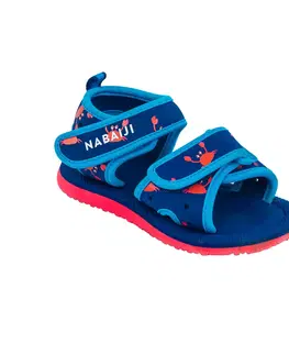 obuv Detské plavecké sandále modré
