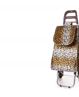 Nákupné tašky a košíky MAKRO - Taška nákupná na kolieskach rôzne farby