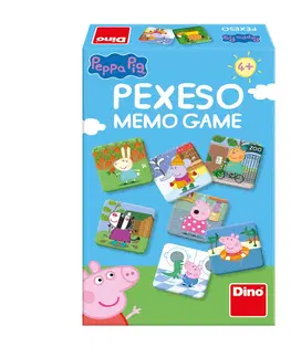 Hračky klasické spoločenské hry DINOTOYS - PIG Pexeso