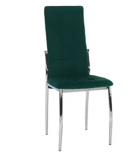 Jedálenské stoličky a kreslá Jedálenská stolička ADORA NEW Tempo Kondela Smaragdová