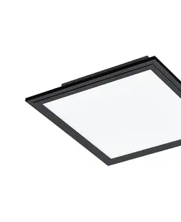 Svietidlá Eglo Eglo 900817 - LED Stropné svietidlo SALOBRENA LED/14W/230V 30x30 cm čierna 