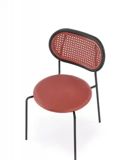 Jedálenské stoličky a kreslá Jedálenská stolička K524 Halmar Sivá