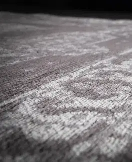 Koberce LuxD Dizajnový koberec Rex 350 x 240 cm svetlosivý